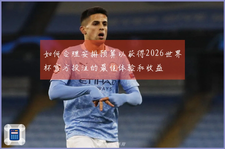 如何合理安排预算以获得2026世界杯官方投注的最佳体验和收益